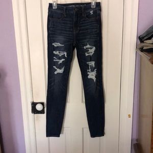 Womens American eagle jeggings